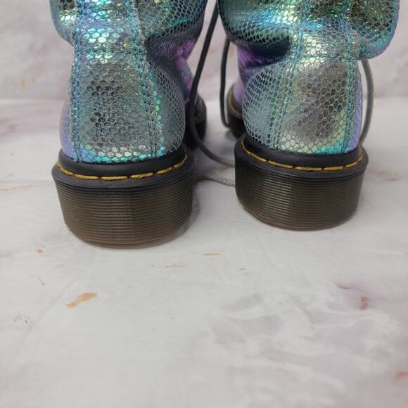 Dr. Martens 1460 Pascal Iridescent 8-Eye Boot Size 6 - Picture 14 of 16